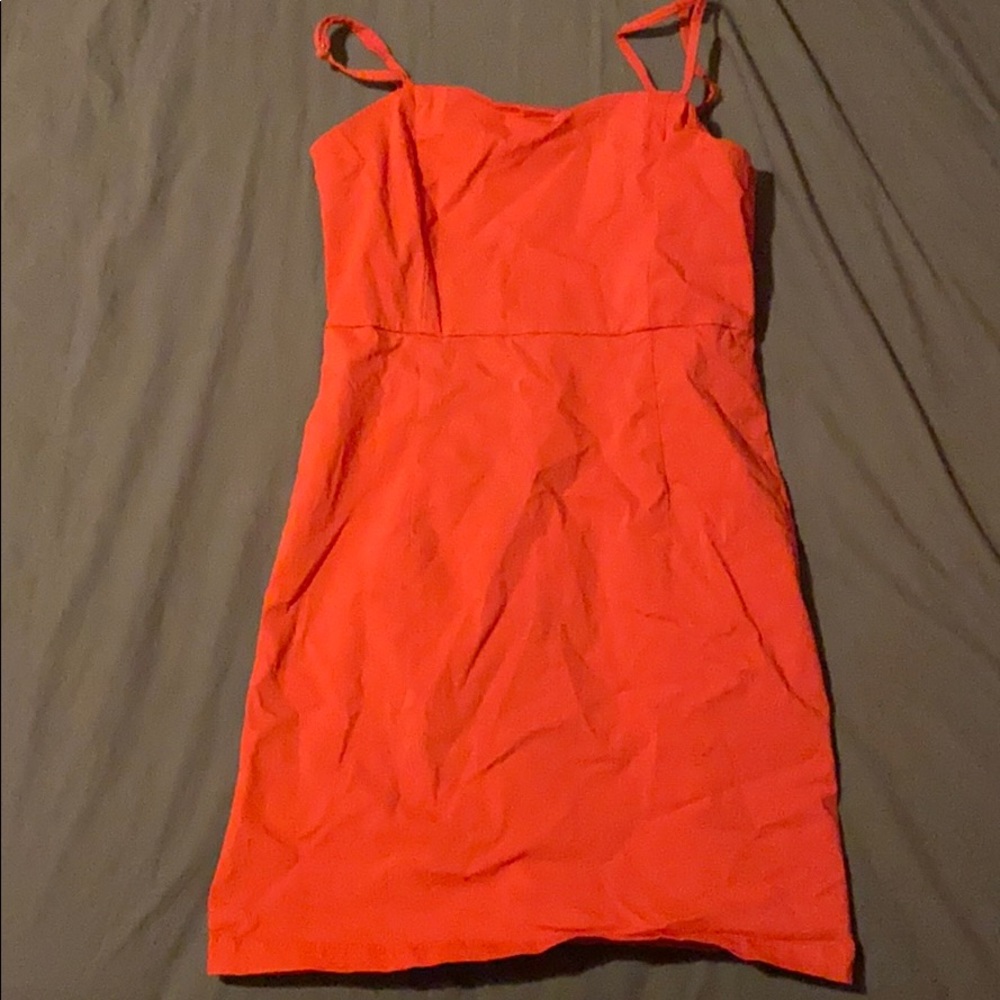 Red dress